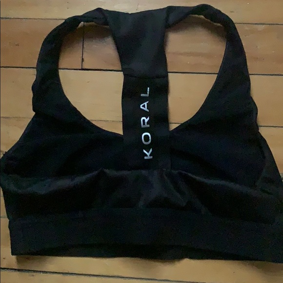 Koral black sports bra - Picture 2 of 2